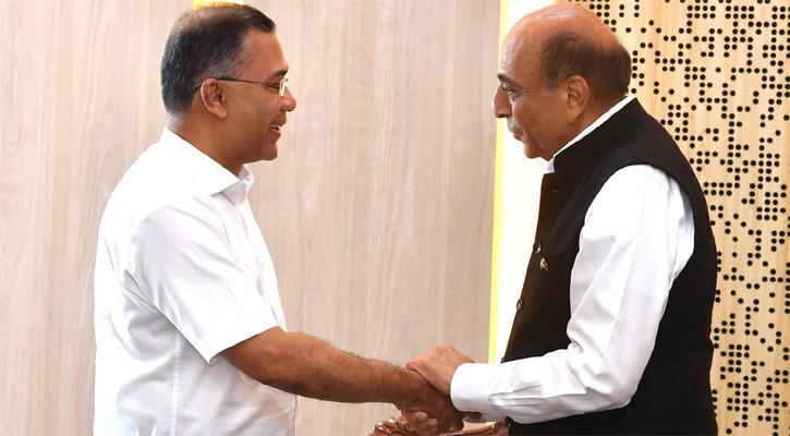 তারেক রহমানের সঙ্গে ভারতীয় হাইকমিশনারের সৌজন্য সাক্ষাৎ